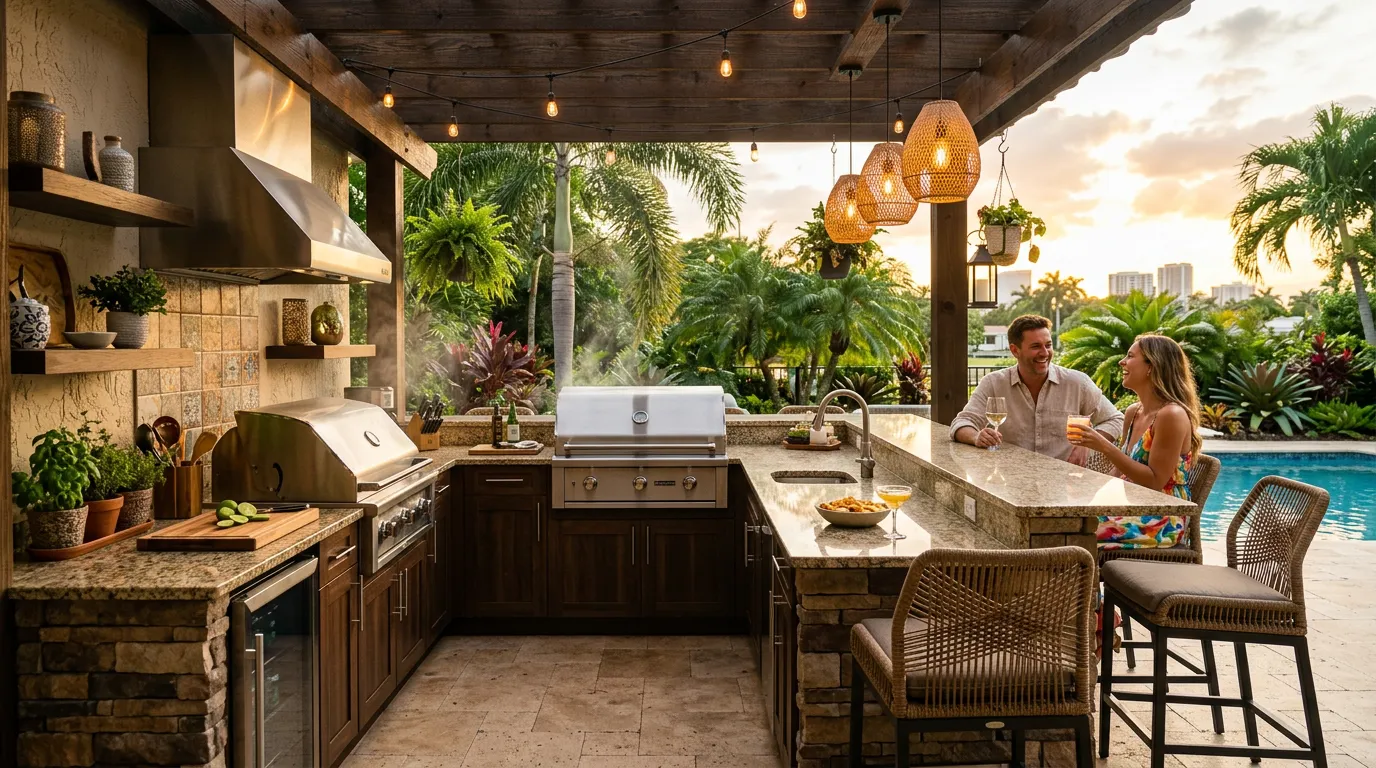 Outdoor Kitchen Ideas for South Florida Homes