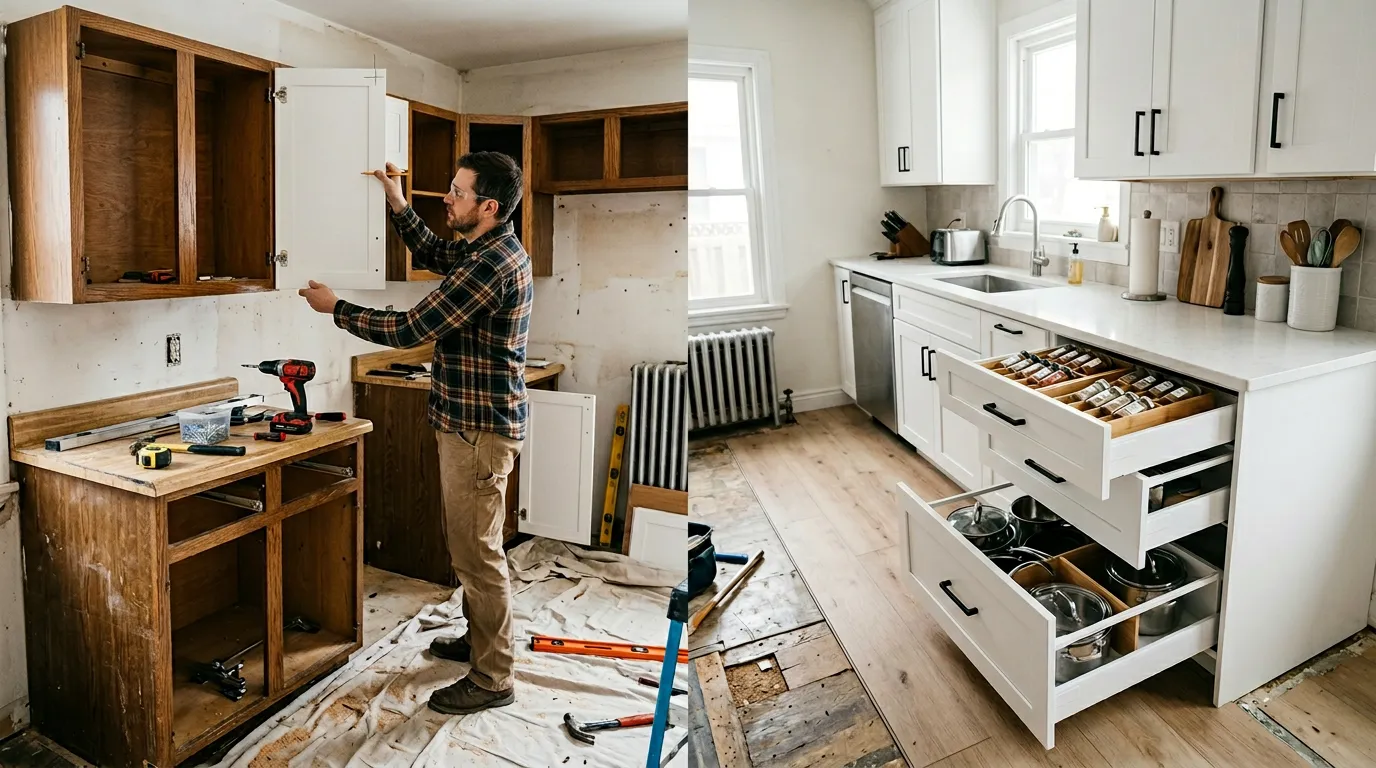 Refacing vs. Replacing Kitchen Cabinets: Cost and Quality Compared