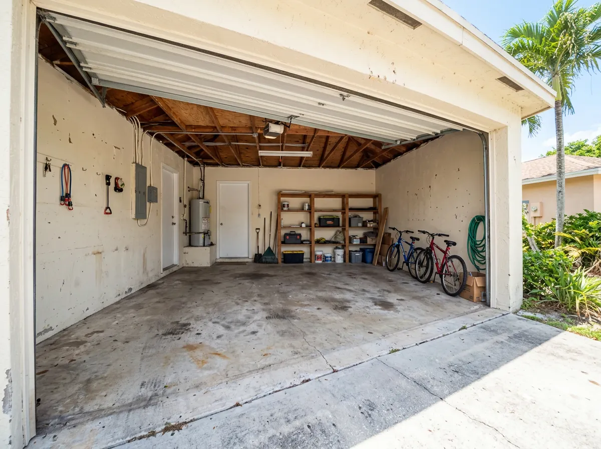 Garage Conversion - Before